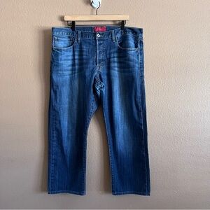 Lucky Brand 121 Heritage Slim Blue Jeans Size W38 L30